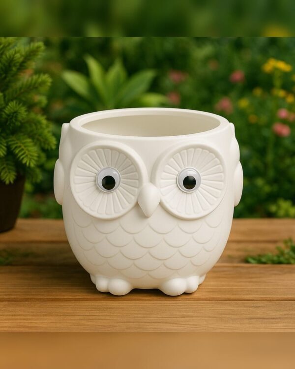 Owl Shaped Plastic Pots